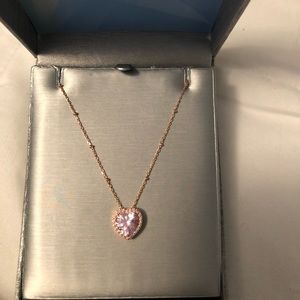 Zales heart necklace